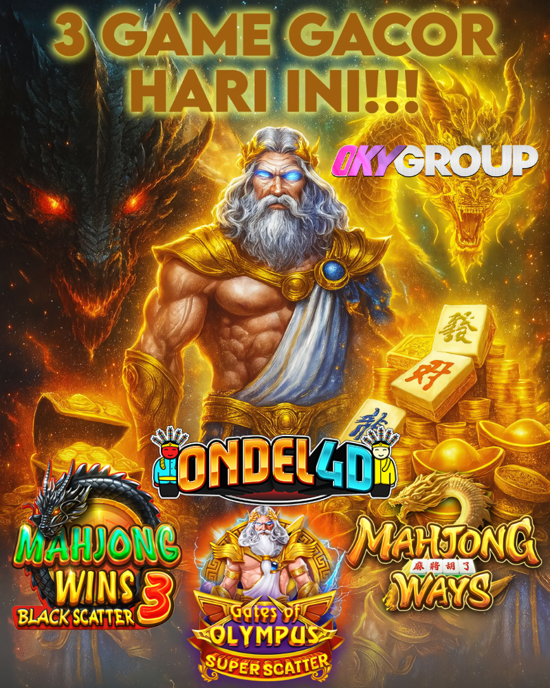 3 Game Gacor: ONDEL4D